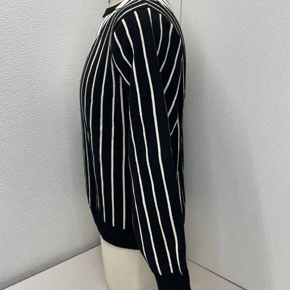 Ingmarson Striped Wool & Cashmere Sweater – Size Approx. M / Pit-to-Pit 21″ - Picture 3 of 7